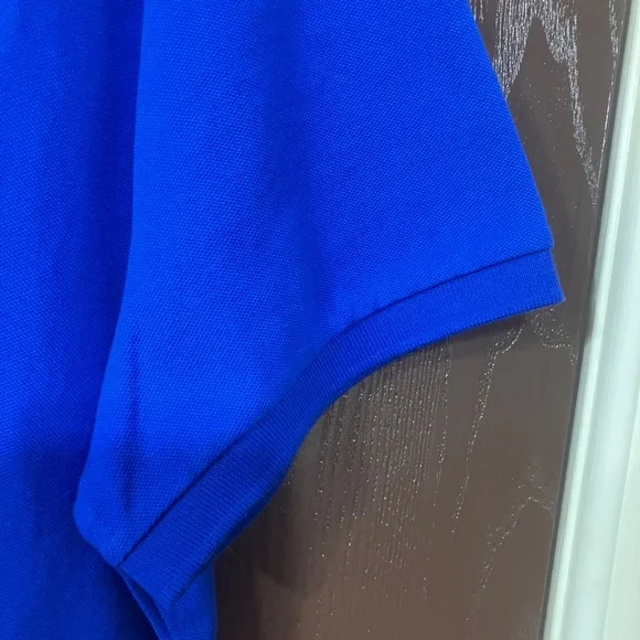 NWT - Ralph Lauren Women's Short Sleeve Polo, Iris Blue - XL/TG Slim Fit - Picture 5 of 10